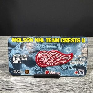 NHL | Molson NHL Team Crests II: Detroit Red Wings - Vintage Embroidered Patch